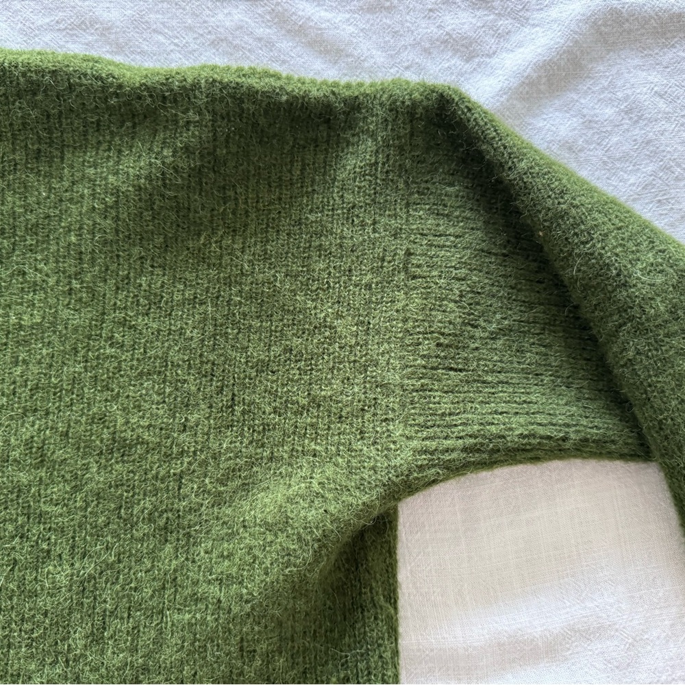 Sezane - Gaspard Cardigan - Medium - Perfect Green - Picture 4 of 10